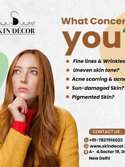 What skin concerns you? Whether it's fine lines, uneven tone, acne scarring, or pigmented skin, I am here to provide a solution. Let's address your concerns together.