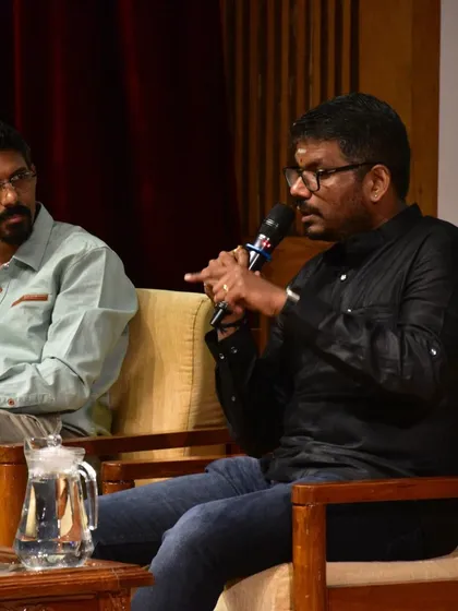 In a fireside chat at IIM Bangalore. These interactive sessions allow for a more personal and detailed exploration of the topics at hand.