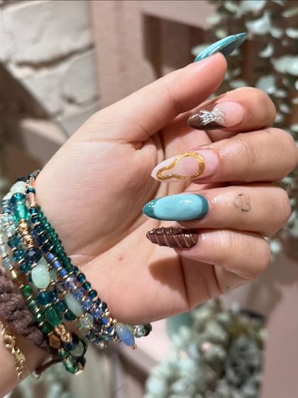 Custom Hand-Painted Nail Art photo 47