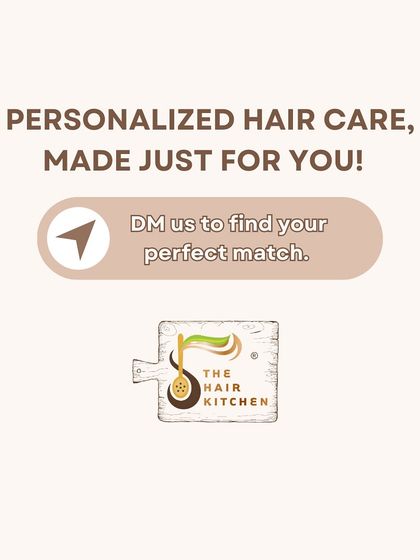 I offer personalized hair care, made just for you. Let's find your perfect match.