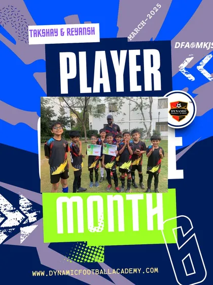 Congratulations to Takshay and Reyansh, our Players of the Month for March. Their dedication is the root of their success.