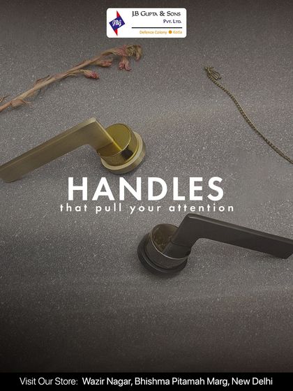 Handles that pull your attention. A duo of our contemporary mortise handles, designed with clean lines and a minimalist aesthetic for a sophisticated look.