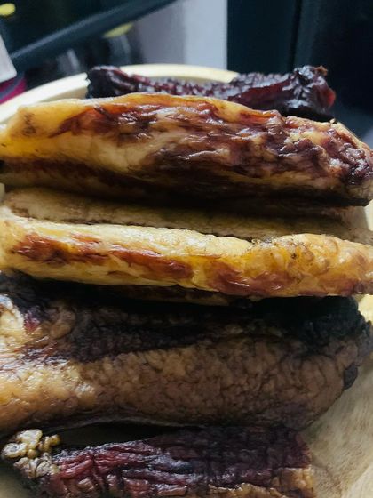 I received this beautiful authentic smoked pork from Nagaland. This is the real deal.