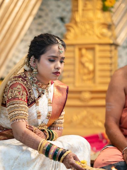 Shreeja - Bridal Makeup & Styling Timeless Muhurtham Brides photo 7