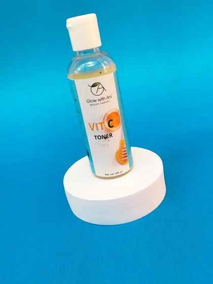 My Vitamin C Toner brightens, boosts collagen, and protects your skin from environmental damage.