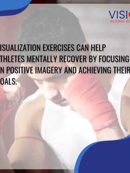 The mind is a powerful tool for recovery. Visualization exercises, where you mentally rehearse success and focus on positive imagery, can help athletes recover faster and achieve their goals.