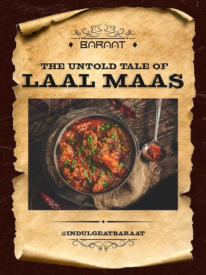 The untold tale of Laal Maas. This fiery Rajasthani mutton curry was born in royal hunts and perfected in palace kitchens, and we bring that authentic recipe to you.