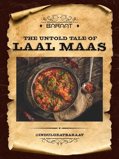Discover the untold tale of Laal Maas, a dish born in royal hunts and perfected in palace kitchens. My version is authentically fiery and rich.