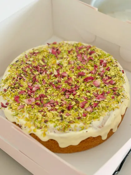 This beautiful Pistachio Rose cake is a perfect example of my wholesome bakes. It's made with nutritious ingredients and can be adapted for various dietary needs.