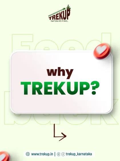 Another "Why Trekup?" graphic, serving as a great introduction to the positive feedback from my community.