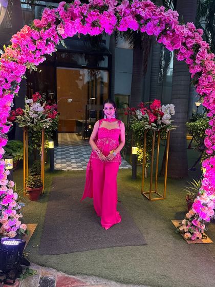 One more picture of my favorite pink look. Styling myself for events is one of my creative outlets, and I love sharing the results with you all.