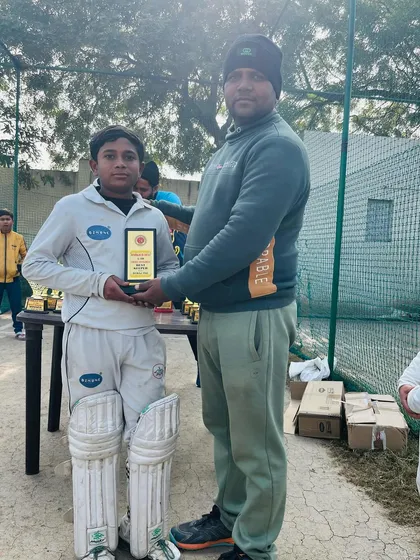 Nishant awarded Best Wicket Keeper of the tournament.