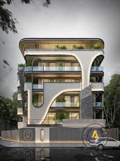 Fluid & Sculptural Facades photo 11