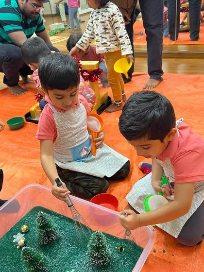 This is a collection of additional photos from my events. They show more of the setups, materials, and happy children in action.