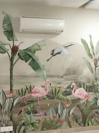 House360.in - Residential Wallpaper & Wall Mural Services Nature-Inspired & Tropical Murals photo 44