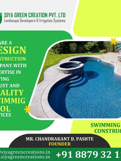 As a design and construction company, I have expertise in providing robust and quality swimming pool services. This pool with an integrated spa is a perfect example of the beautiful and durable work we do.