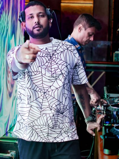 Pointing at you. Don't mind the people who talk behind your back.