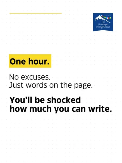 The core of our program is simple: one dedicated hour of writing each day. No excuses, just putting words on the page. You will be amazed at how much you can accomplish with this focused, daily practice.