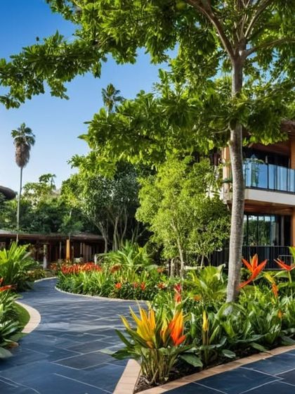 We believe landscaping is the unsung hero that makes a resort feel like paradise. For this project, we focused on creating a complete experience with lush gardens and serene poolsides, turning a beautiful resort into an unforgettable getaway.