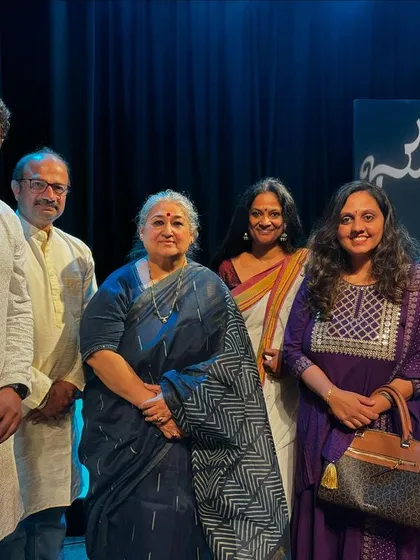 A picture with the mentors and artists who supported the Jackfruit Festival. It is always a privilege to be in the company of such esteemed artists.