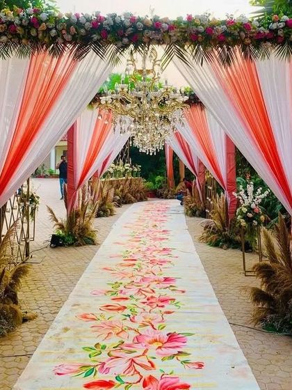 Shanaya Decorations - Wedding & Pre-Wedding Decoration Elegant Reception Stages & Entryways photo 8