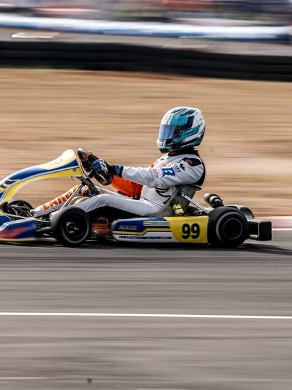 Our driver with number 99 pushing the limits during the RMC R3 race weekend.