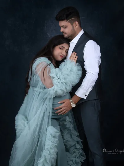 A peaceful and intimate embrace. This pose captures the feeling of safety and comfort in each other's arms.
