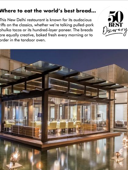 We are delighted to be featured by 50 Best Discovery among restaurants serving the world’s best bread. Our tandoor-baked breads are the perfect complement to our inventive plates.