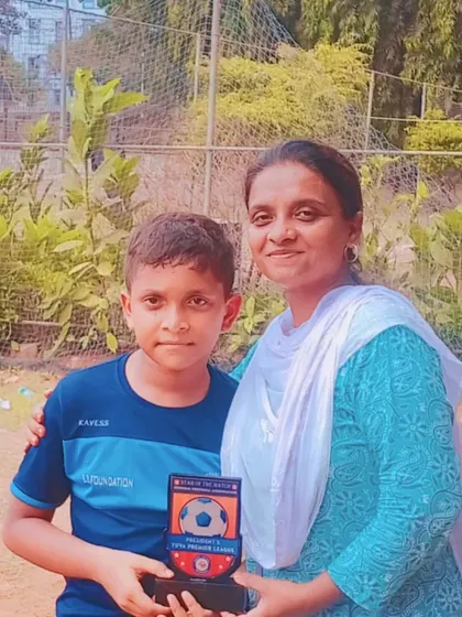Another one of our promising young players recognized as Star of the Match for his outstanding performance.