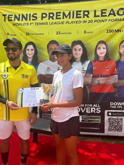 A gallery of our players' outstanding results at the highly competitive Tennis Premier League (TPL) Delhi State finals, featuring numerous winners and finalists.