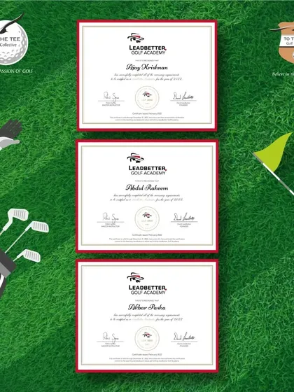 A display of the certifications earned by our coaches. This ensures our students receive instruction that is globally recognized for its quality.