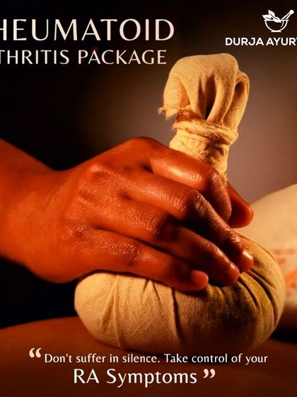 Don't suffer in silence from Rheumatoid Arthritis symptoms. Our specialized RA package uses treatments like Kizhi to reduce inflammation and restore flexibility, helping you take control of your health.