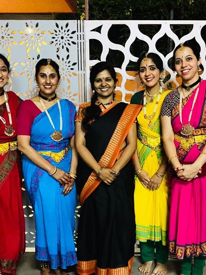 Our 'mummy batch' students after their Gandharva exams. Their dedication is truly inspiring.