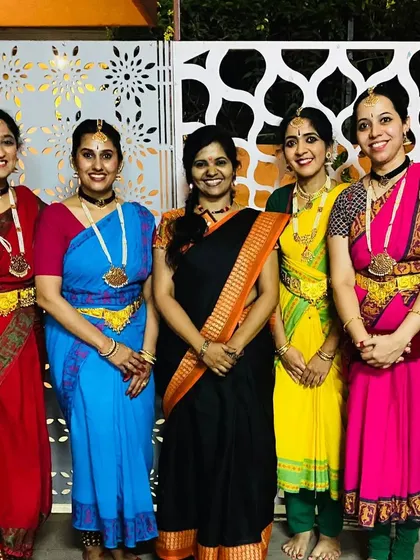 Our 'mummy batch' students after their Gandharva exams. Their dedication is truly inspiring.