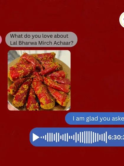 When someone asks what I love about our Lal Bharwa Mirch Achaar, I could talk for hours. It's just that good.