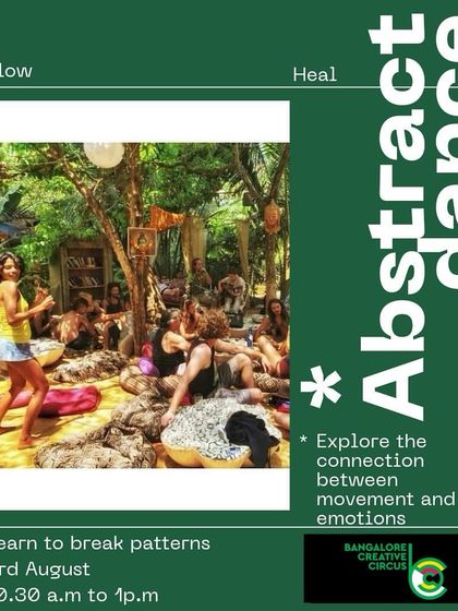 Our Abstract Dance workshop is an experimental session designed to ignite your flow state. It's a space to have fun, dance freely, and explore the connection between movement and emotions.
