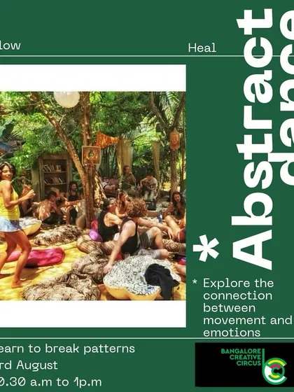 Our Abstract Dance workshop is an experimental session designed to ignite your flow state. It's a space to have fun, dance freely, and explore the connection between movement and emotions.
