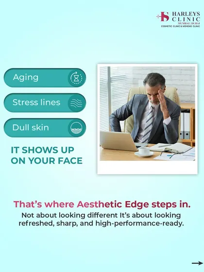 The stress of a high-performance career can show on your face through aging, stress lines, and dull skin. My 'Aesthetic Edge' treatments are not about looking different, but about looking refreshed, sharp, and ready for any challenge.