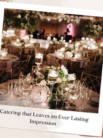My catering is designed to leave an everlasting impression. The elegant table settings with glowing candles and fine dinnerware show my attention to every detail that makes an event truly special.