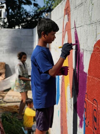 Vritti Kotian - Community Art Projects & Workshops Collaborative Community Murals photo 4