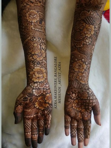 Azra Mehendi - Mehendi Artistry Full Bridal Mehendi photo 99