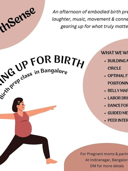 This is what you can expect from my hands-on birth preparation classes in Bangalore. We move beyond theory to build a circle of safety, practice optimal positioning, and use creative tools like dance and meditation to connect with your body.