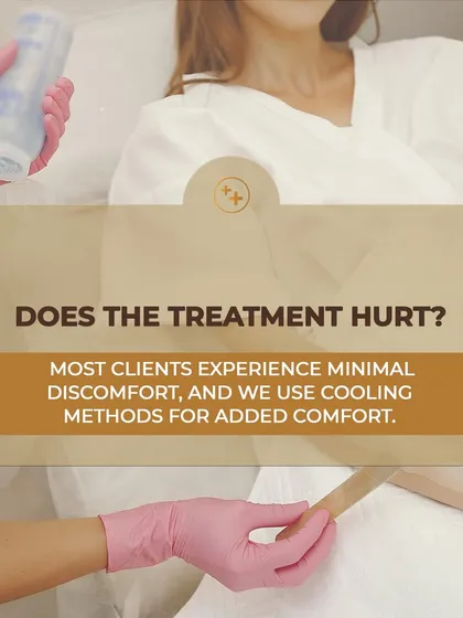 We prioritize your comfort. Our advanced machines feature built-in cooling technology, making the treatment virtually painless. Most clients report only minimal discomfort, a significant improvement over traditional hair removal methods.