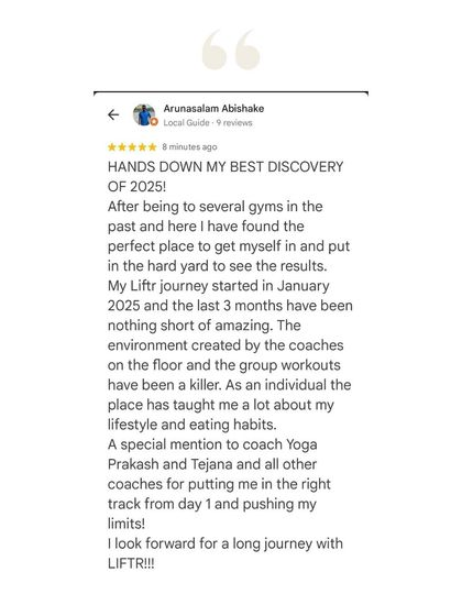 Liftr - 6-Week Body Transformation Program 6-Week Transformation Stories photo 137