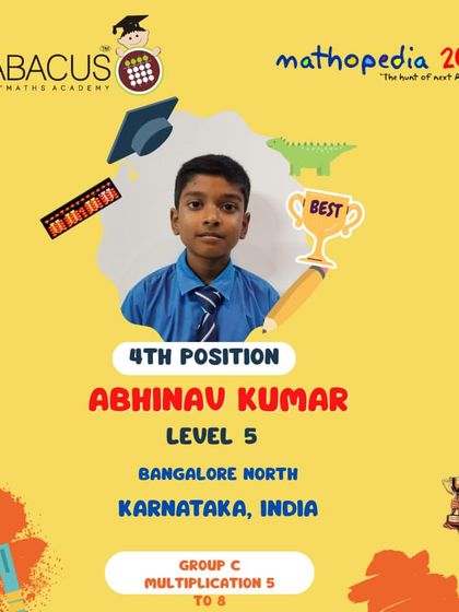 Abacus D Maths Academy - Educational Franchise & Teacher Training Mathopedia: Our Annual Competitions photo 97