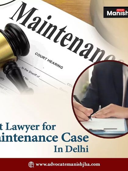 I assist clients in filing and contesting maintenance claims. This image highlights the legal documentation and formal process involved in securing spousal or child support.