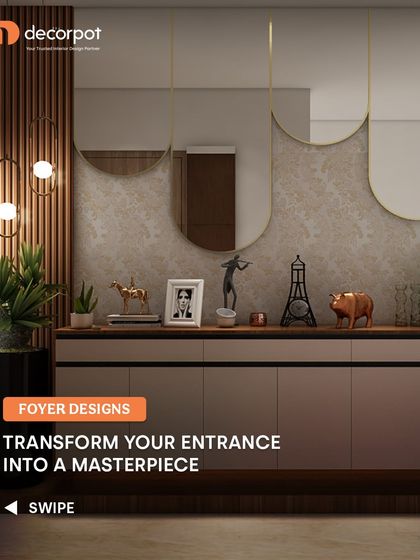 Decorpot - Custom Wardrobes & Storage Solutions Elegant Living & Entryway Storage photo 4