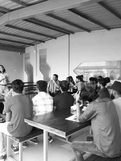 More glimpses from my sessions for adults. It's a joy to undo the misconception that stories are only for children and to share the timeless wisdom of folktales with a mature audience.