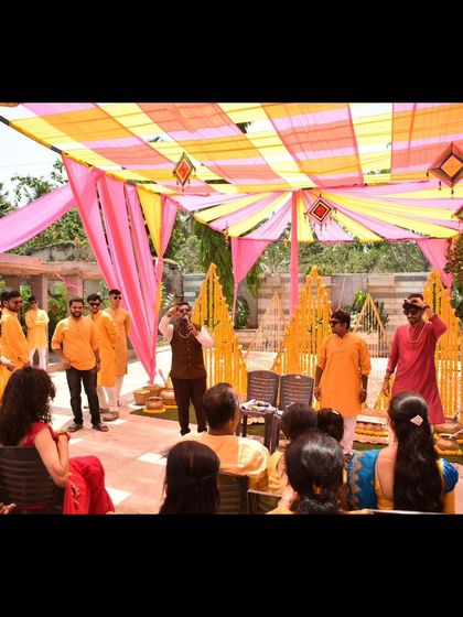 Emcee Pramod - Wedding Emcee & Host Vibrant Haldi & Mehendi Ceremonies photo 38