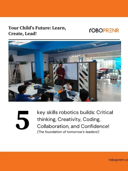 An instructor at the whiteboard explains a concept to a small, attentive group of students. We maintain a low student-to-teacher ratio to foster an interactive and effective learning environment.